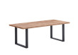 Table  pieds métal U