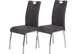 Chaise susi II gris foncé