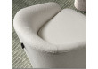 Fauteuil pivotant louan blanc