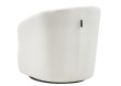 Fauteuil pivotant louan blanc
