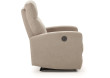 Fauteuil de relaxation électrique almera tissu creme