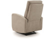Fauteuil de relaxation électrique almera tissu creme
